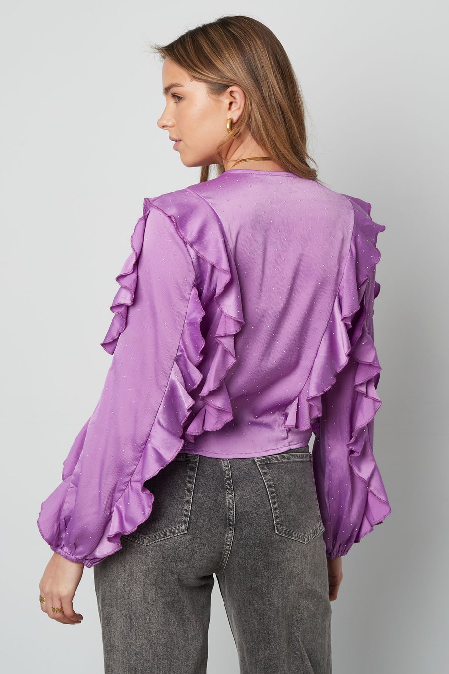 The Anya Ruffle Blouse