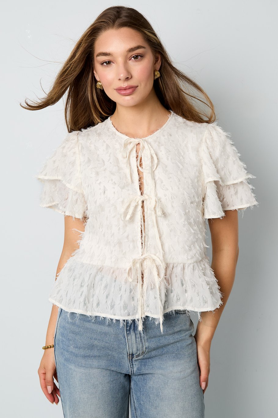 The Faith Short Sleeve Blouse