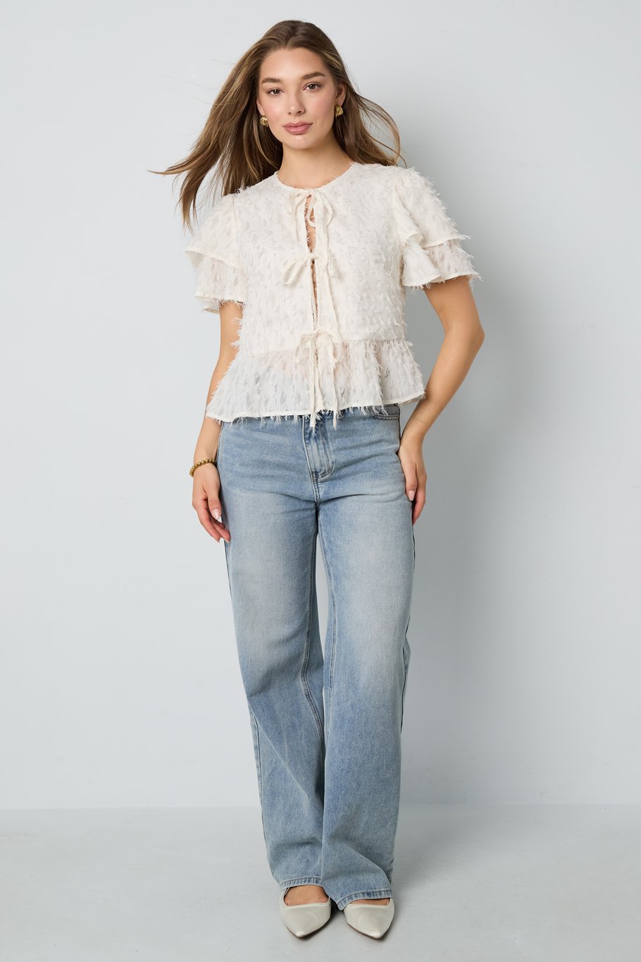 The Faith Short Sleeve Blouse