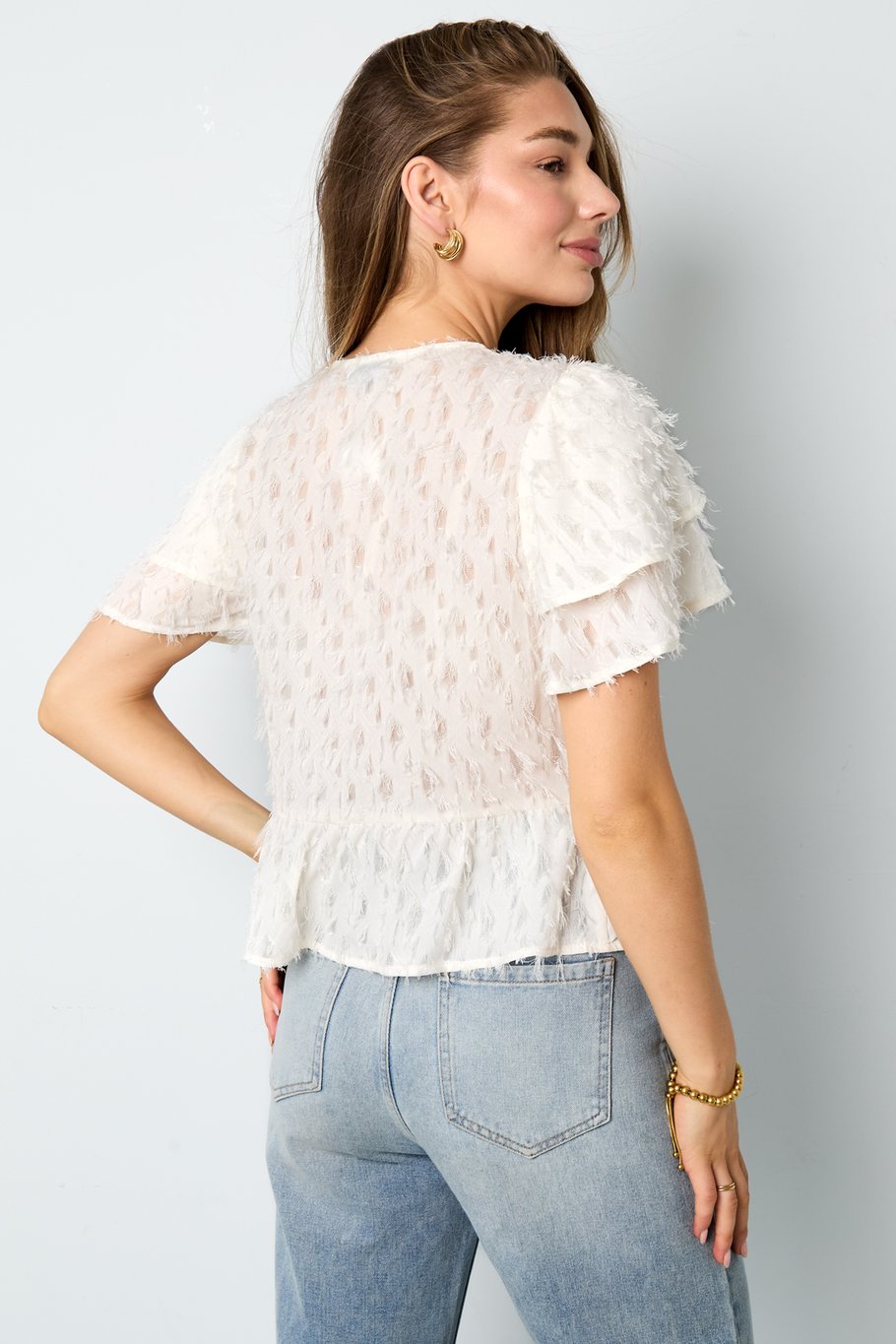 The Faith Short Sleeve Blouse
