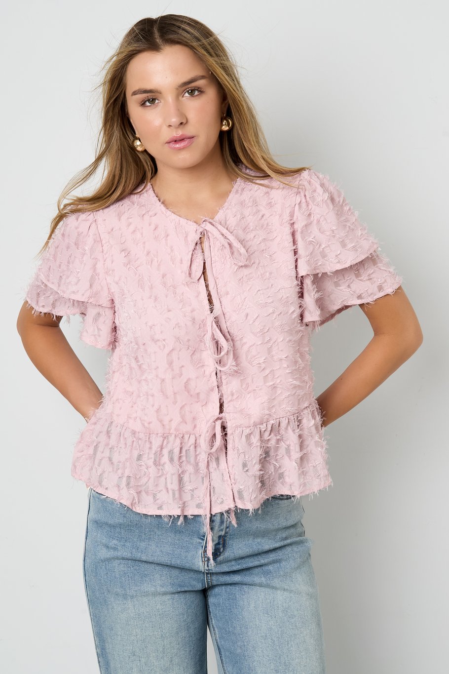 The Faith Short Sleeve Blouse