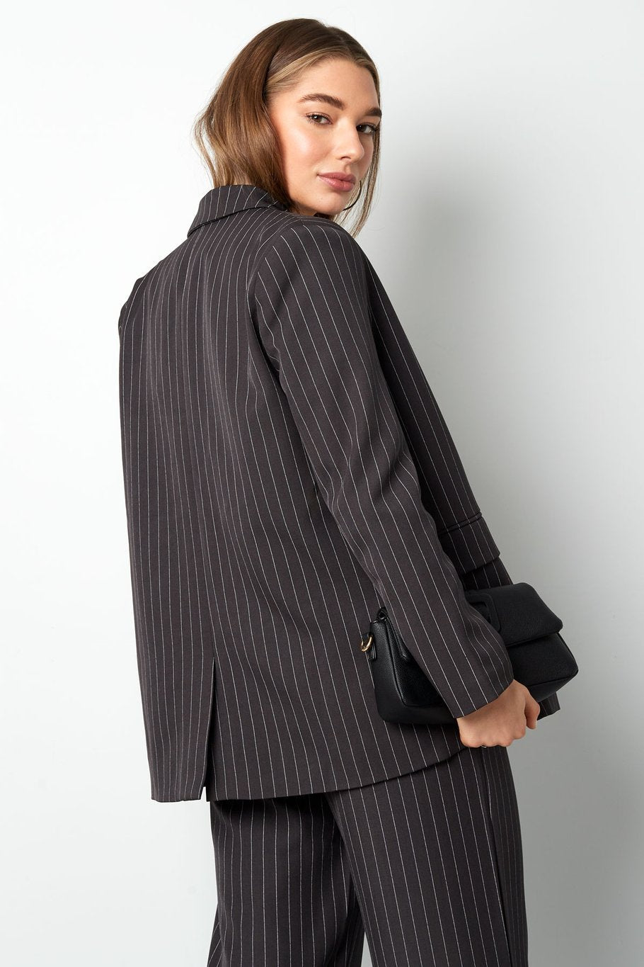 The Harper Pinstripe Blazer