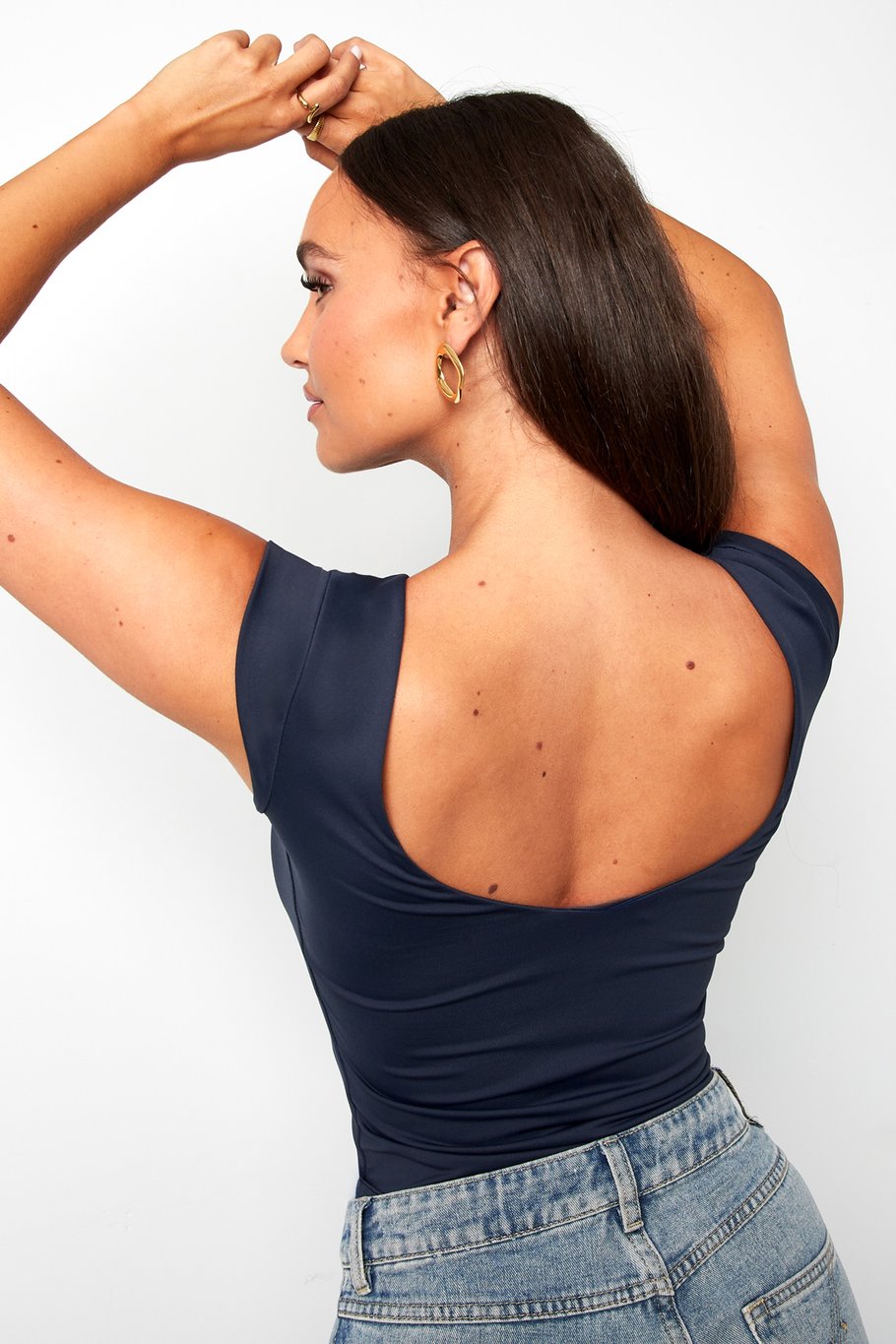 The Ophelia Open-Back Bodysuit